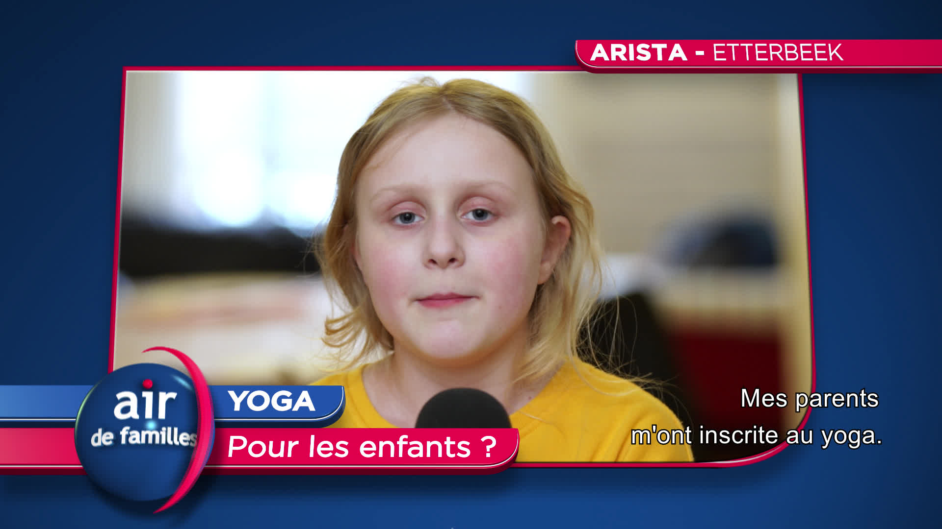 Air de famille - Le yoga pour les enfants ?