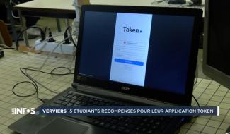 5 étudiants récompensés pour leur application Token