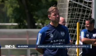 Florian Kohfeldt, nouvel entraîneur de l'AS Eupen : "Nous visons les Play-offs 2"